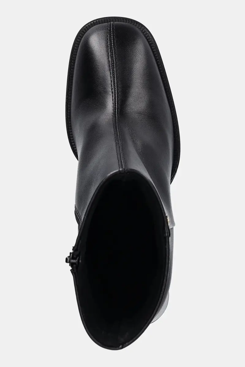 stivaletti alla caviglia in pelle Diamante donna colore nero YK05FUD X30000 O6000 miniatura 4