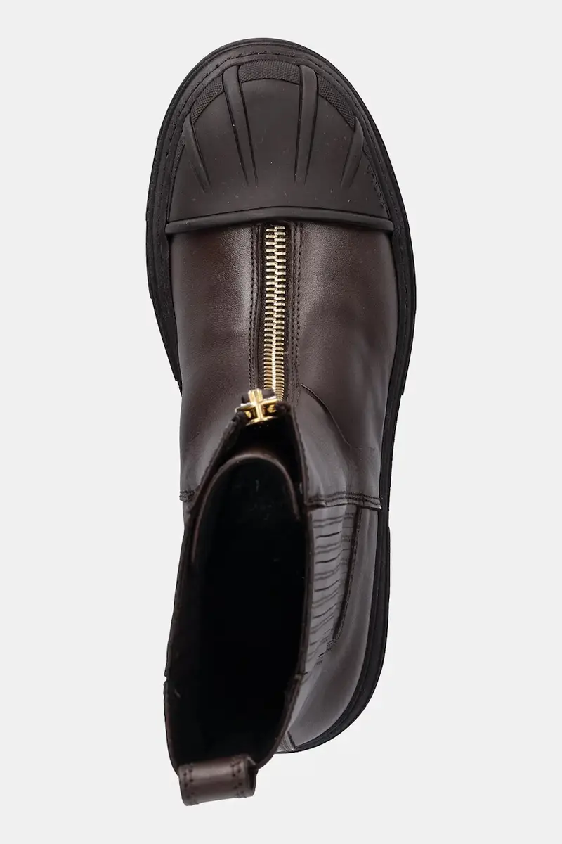 Furla Stivaletti Chelsea Marrone 3981426 miniatura 4