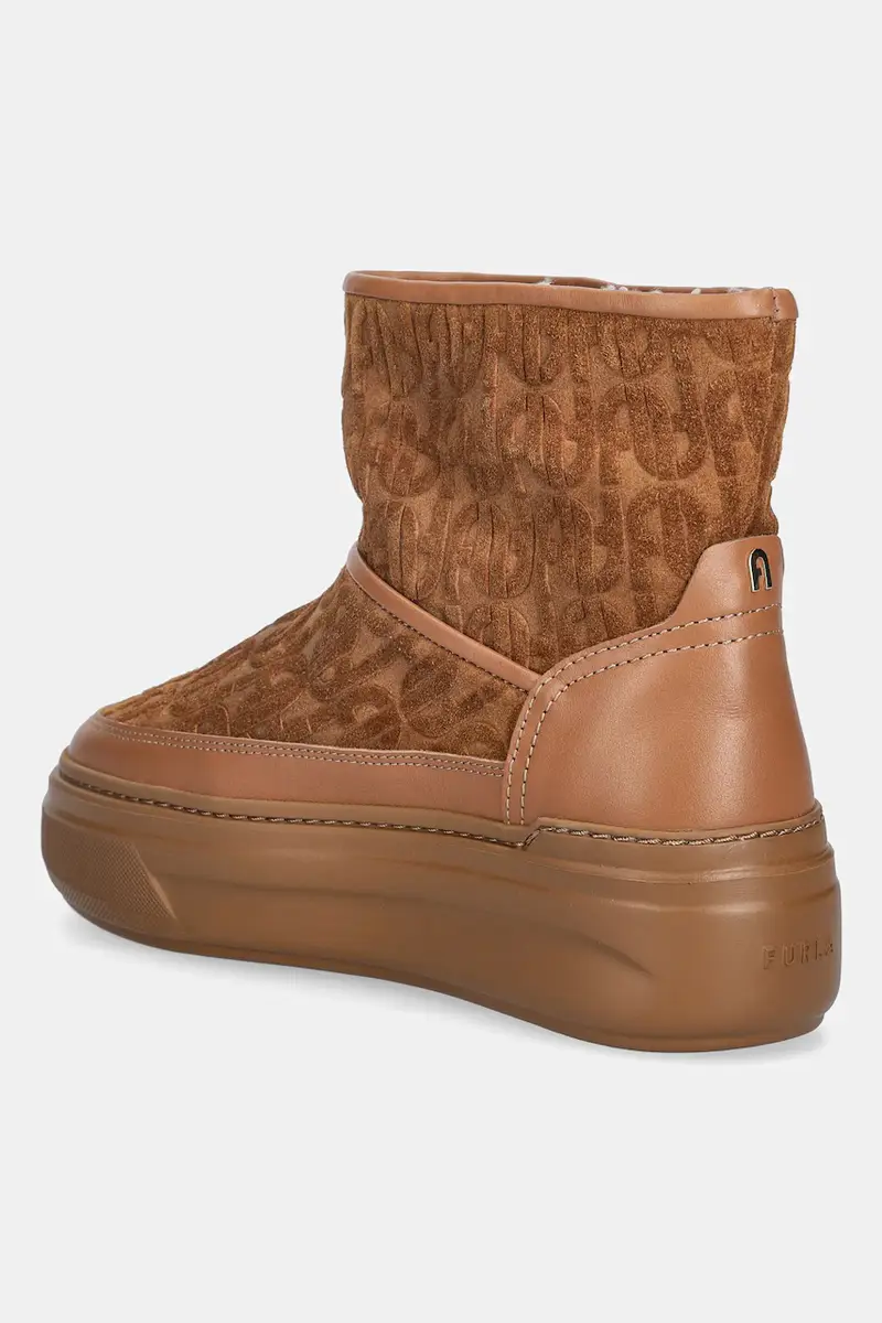 stivali da neve in camoscio Nuage Snow Boot colore marrone YK29NUA BX4215 RY000 miniatura 3