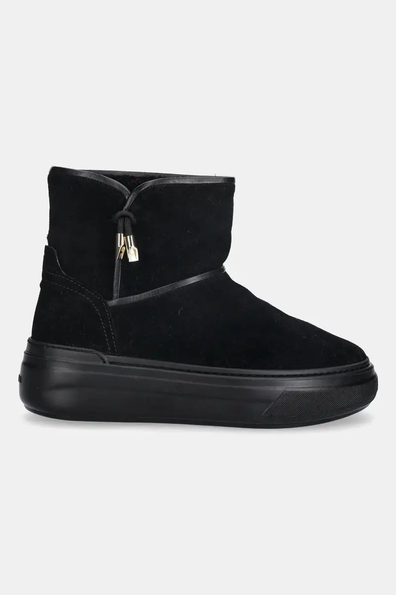 stivali da neve in camoscio Nuage Snow Boot colore nero YK30NUA BX4212 O6000 miniatura 2