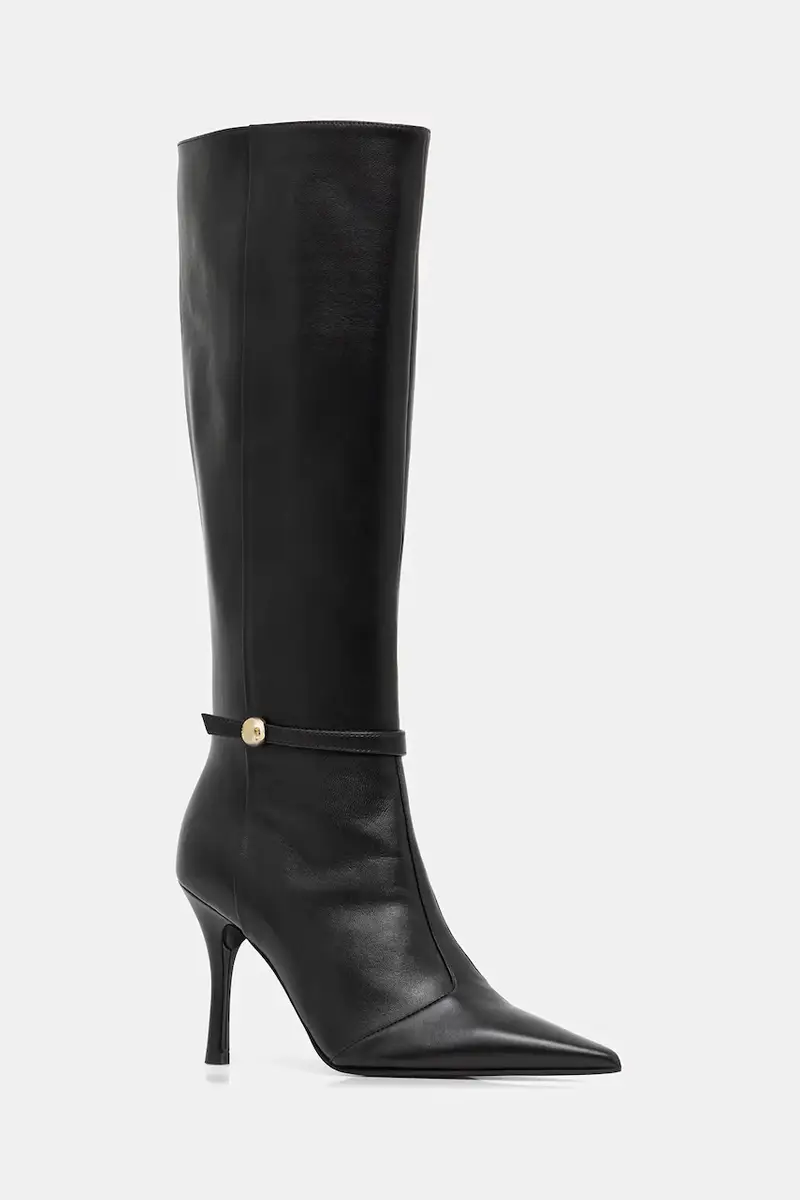 stivali in pelle Sfera donna colore nero YK03SFE X30000 O6000