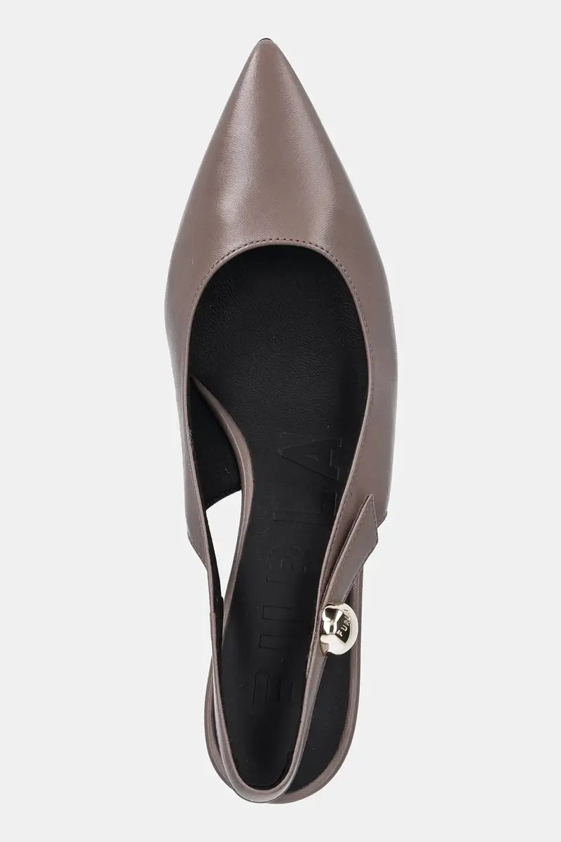 tacchi in pelle Sfera Slingback colore marrone YJ07SFE X30000 MA200 miniatura 4