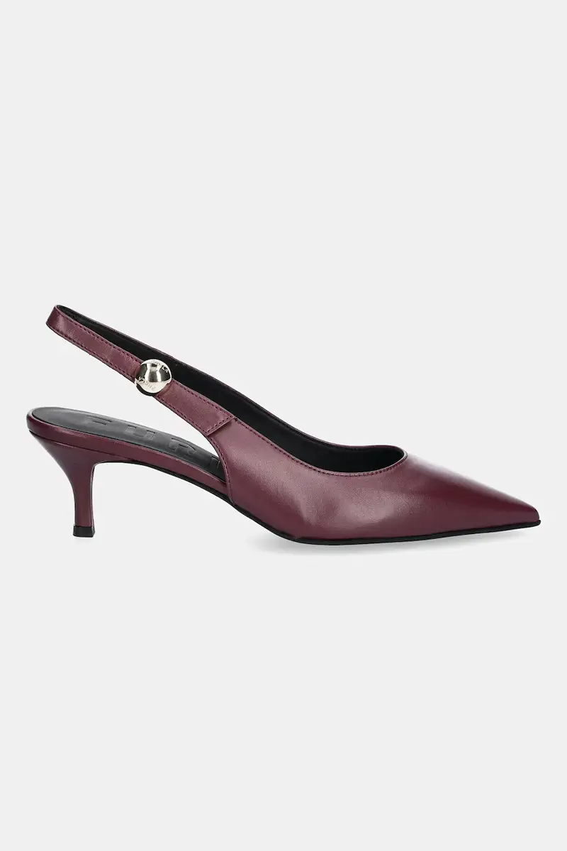tacchi in pelle Sfera Slingback colore violetto YJ07SFE X30000 26700 miniatura 2