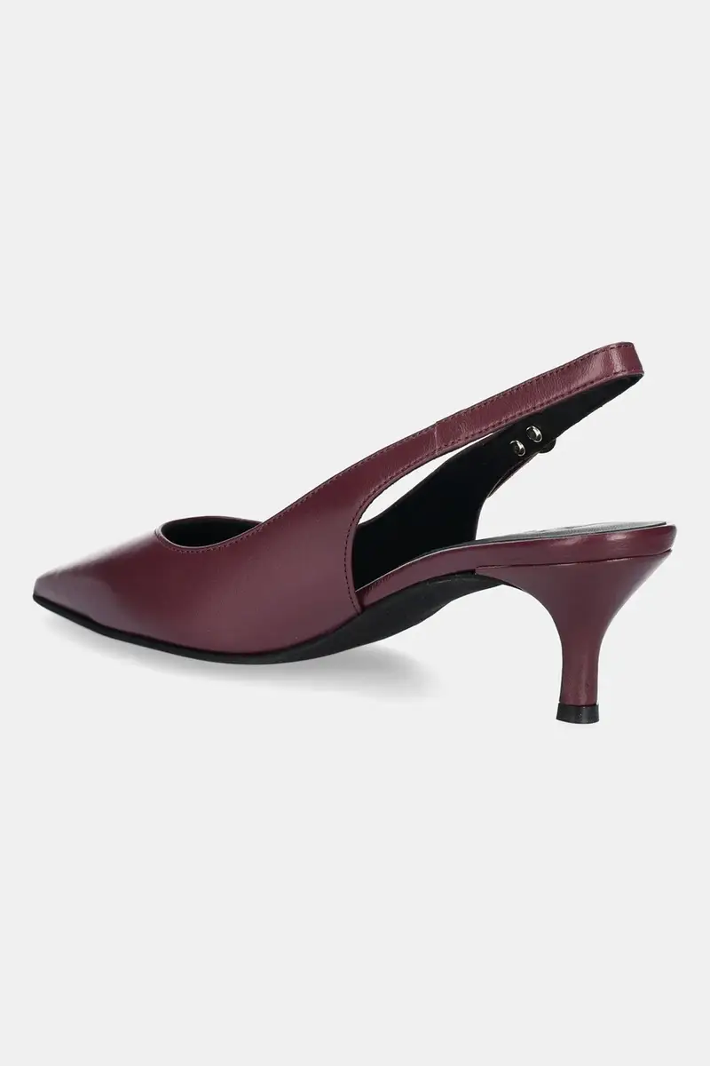 tacchi in pelle Sfera Slingback colore violetto YJ07SFE X30000 26700 miniatura 3