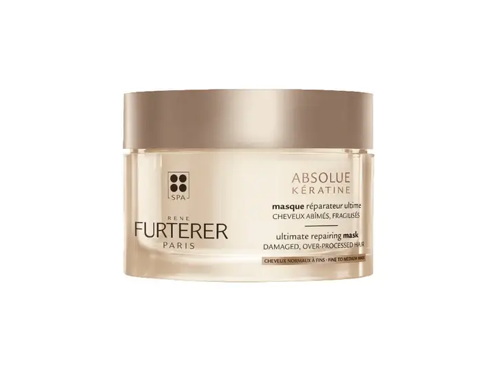 René Furterer Absolute Cheratina Maschera Riparatore Ultima Capelli Normali con Finiture 200ml