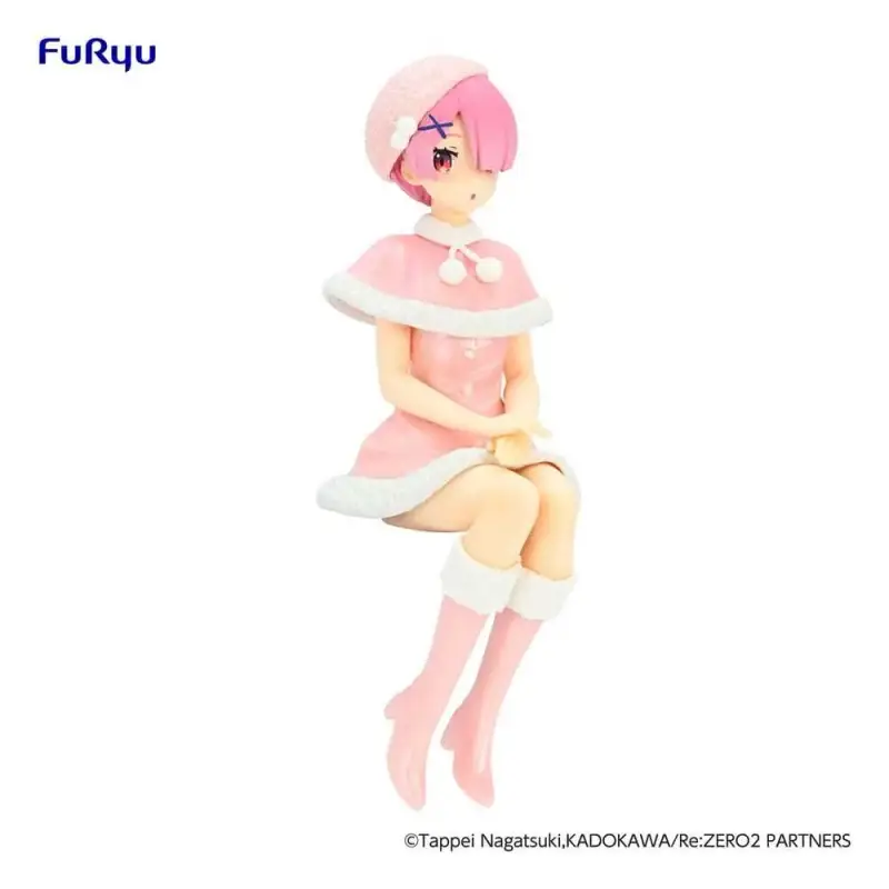 Statuetta da collezione FuRyu ReZero Starting Life in Another World Noodle Stopper Ram Snow