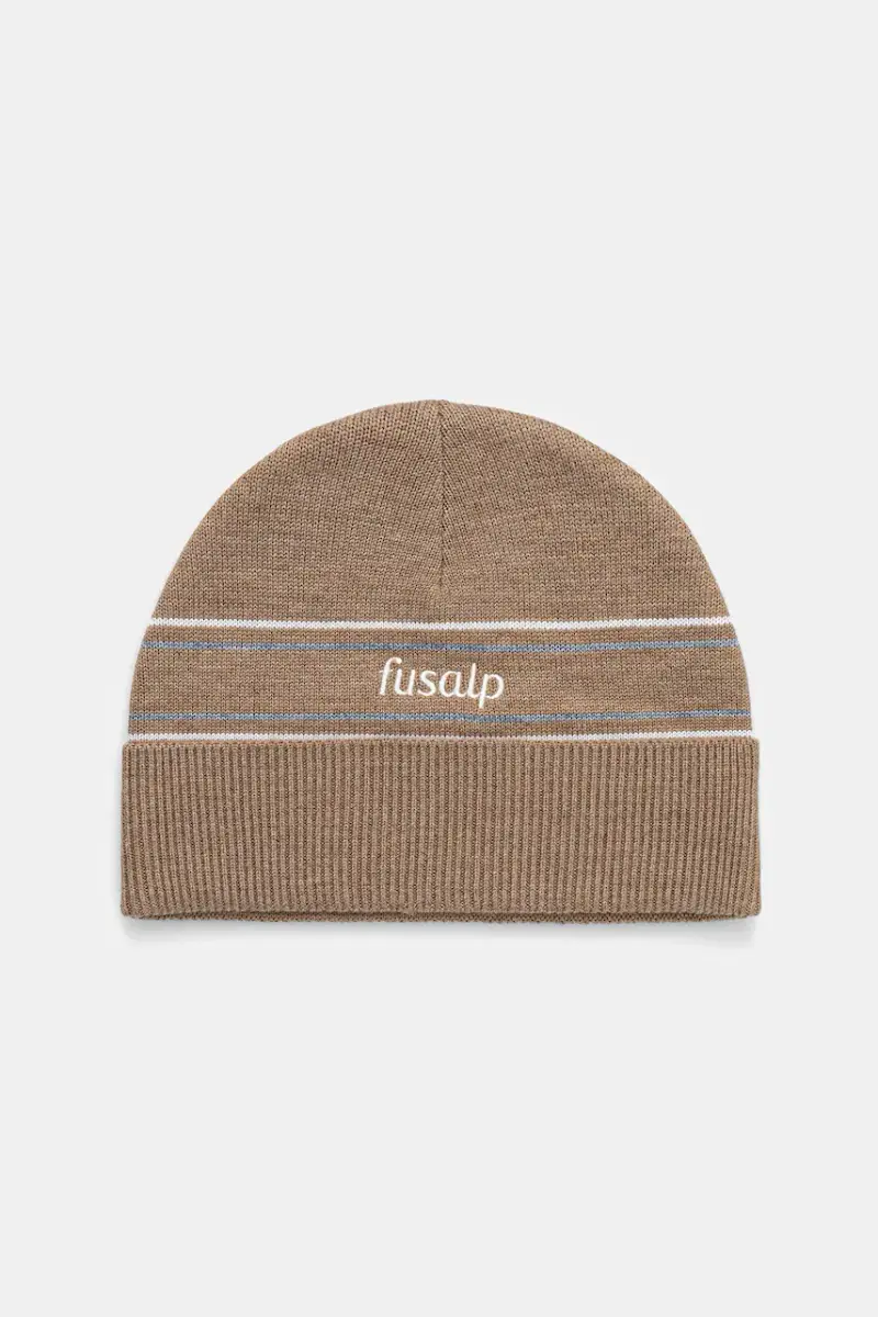 cappello con lana Retro Marrone