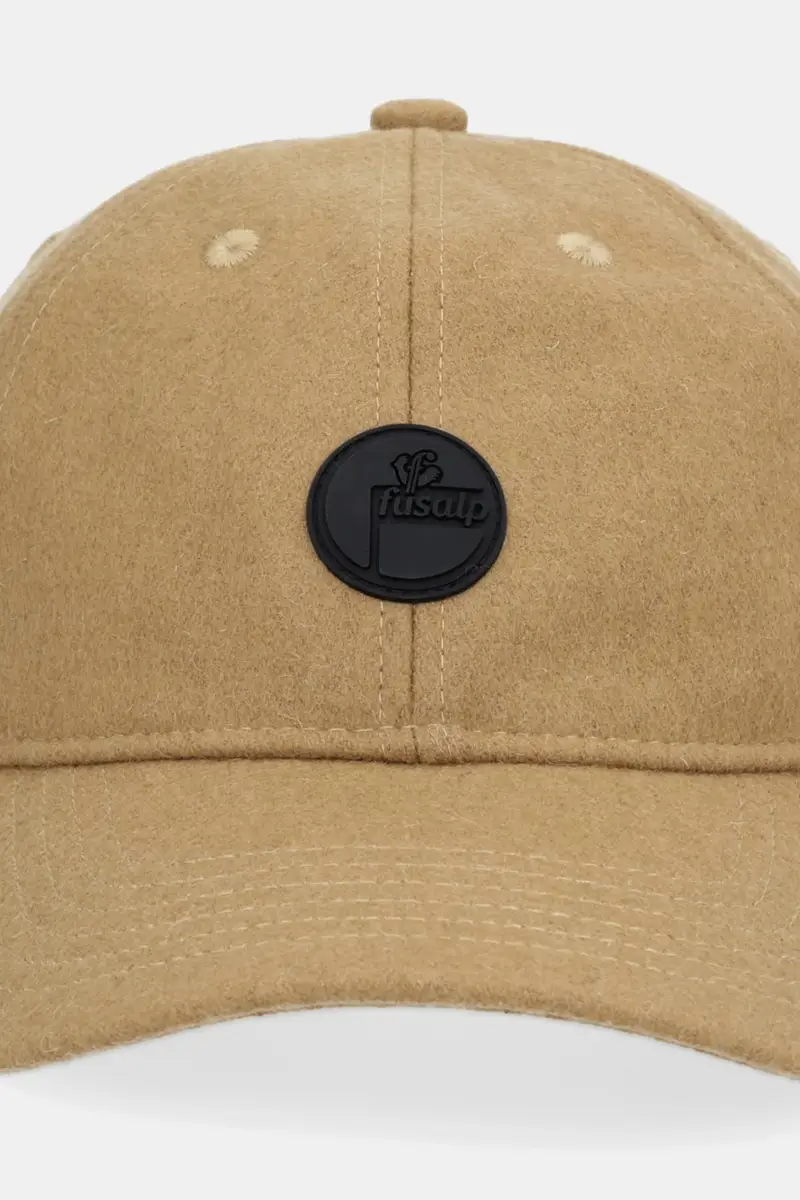 cappello da baseball con lana colore marrone A3706 miniatura 2