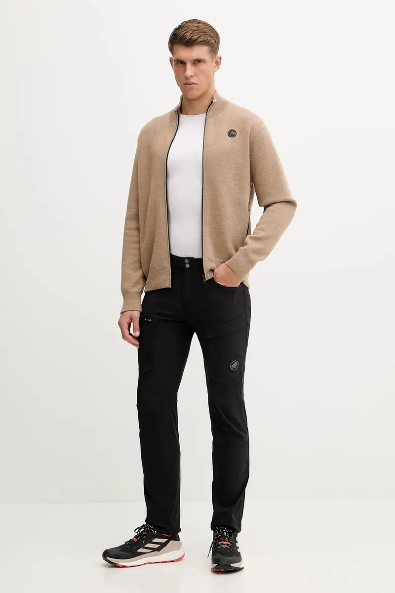 cardigan con lana Mayeul colore beige G2110 miniatura 2