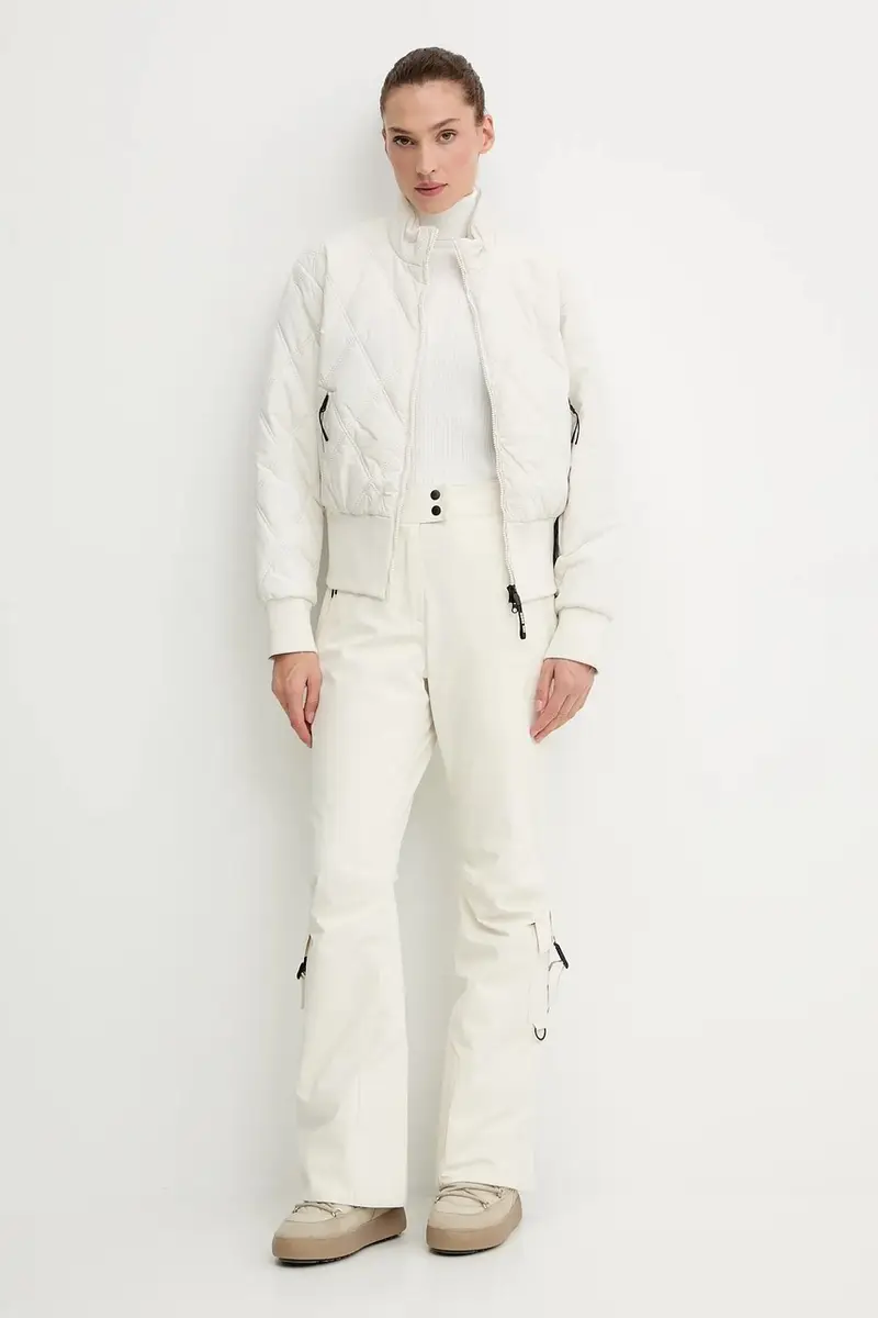 maglione Ancelle donna colore beige O1110 miniatura 2