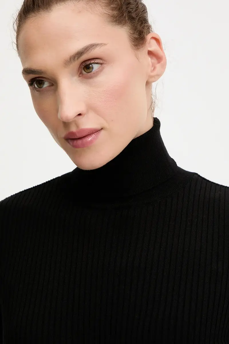 maglione Ancelle donna colore nero O1110 miniatura 4