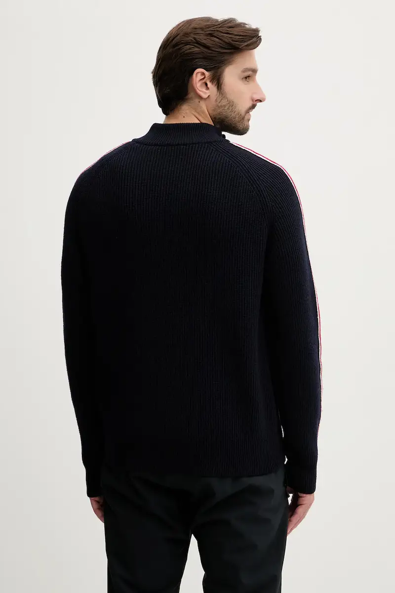 maglione in lana Dorianau Blu navy miniatura 3