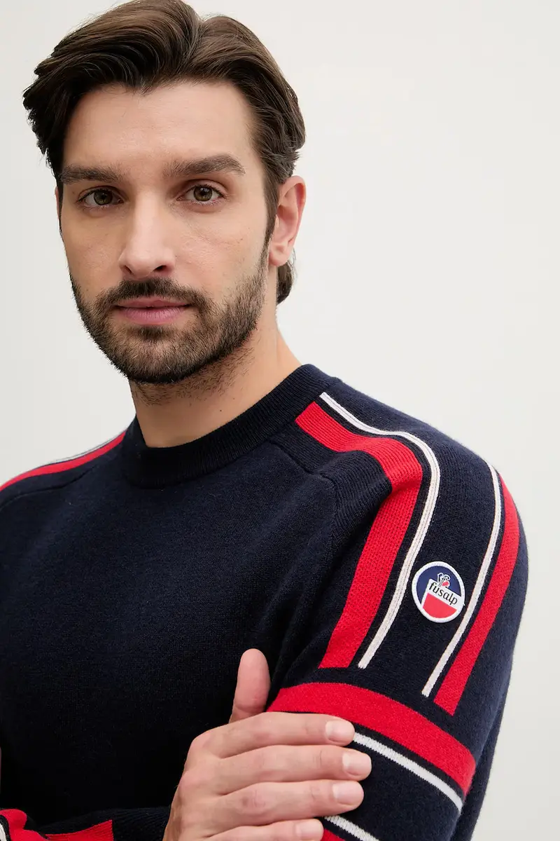 maglione in lana Spectavia Blu navy miniatura 4