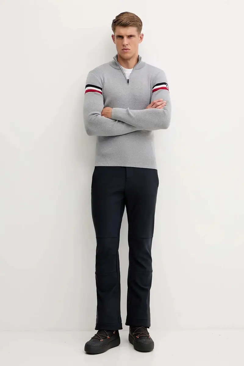 maglione in lana Wengen IV uomo colore grigio A2126 miniatura 2