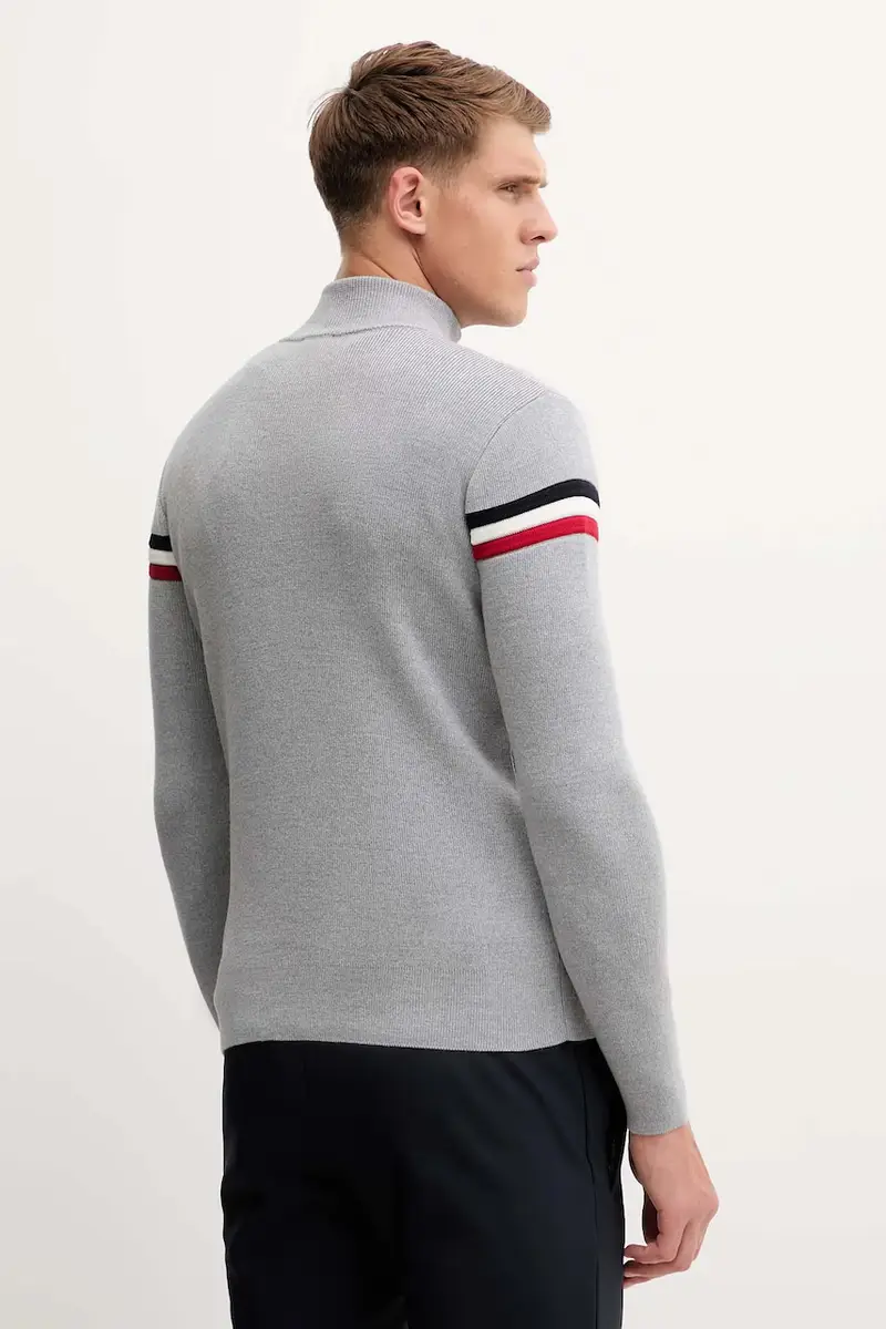 maglione in lana Wengen IV uomo colore grigio A2126 miniatura 3