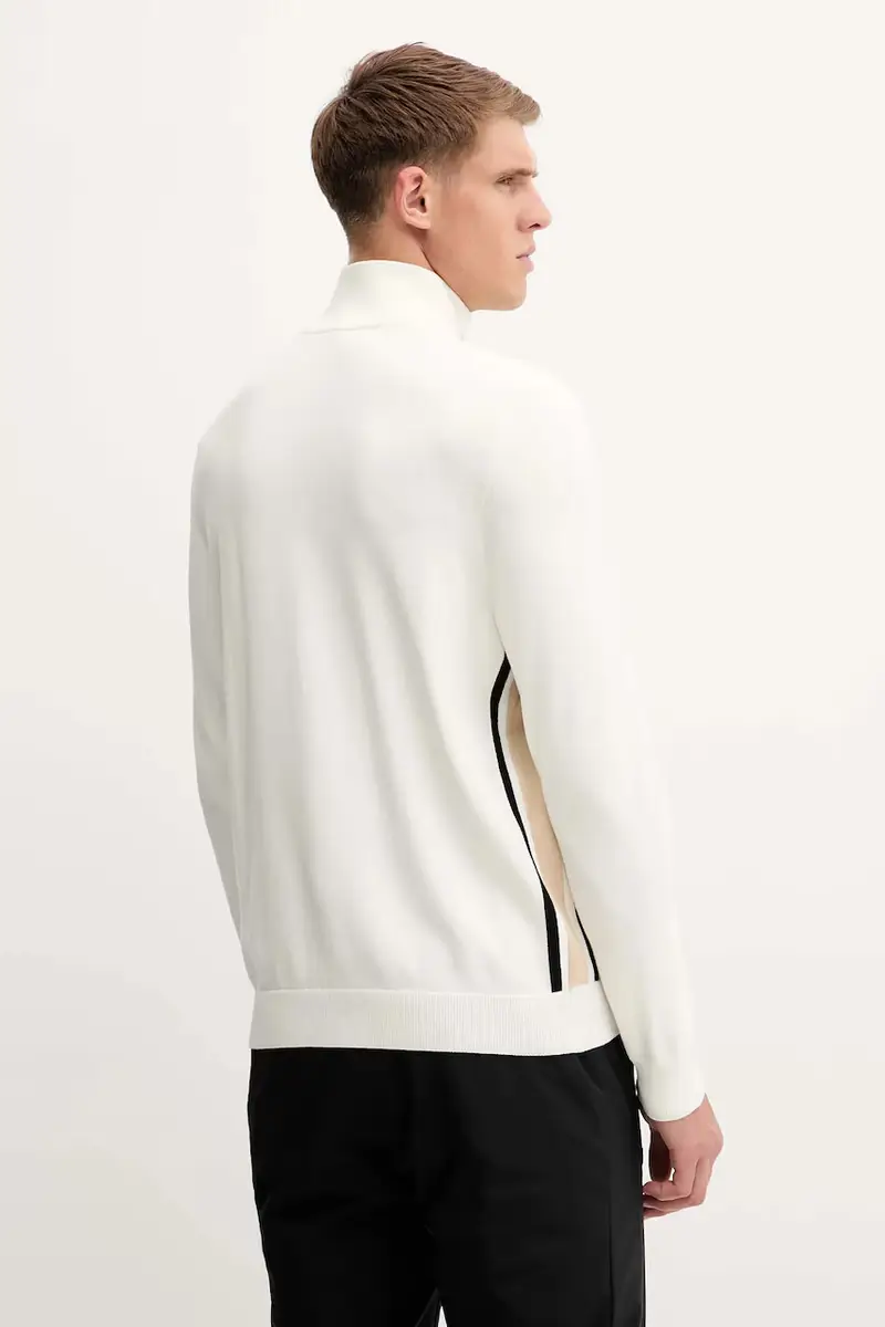 maglione Natom uomo colore beige I2113 miniatura 3