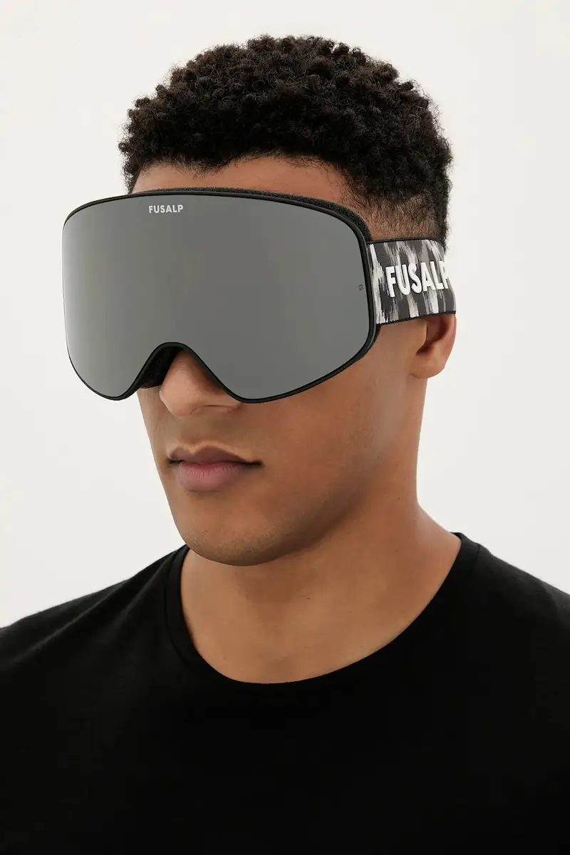 occhiali da sci Matterhorn Nero miniatura 2