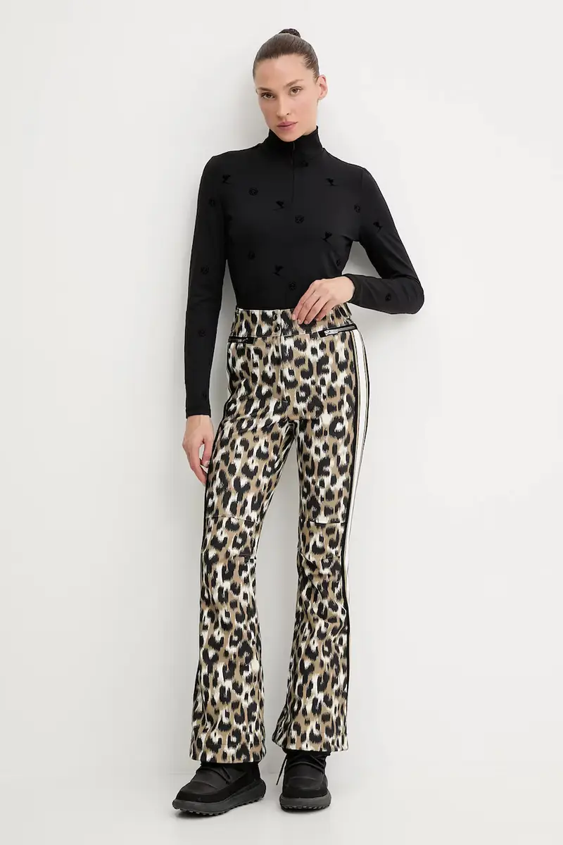 pantaloni da sci Elancia Beige miniatura 2