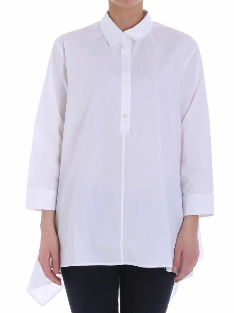 Blusa bianca oversize Bianco