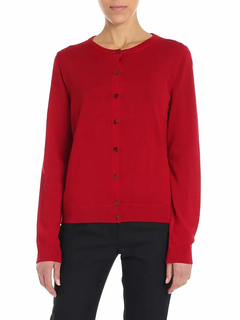 FUZZI Cardigan Rosso 3355342