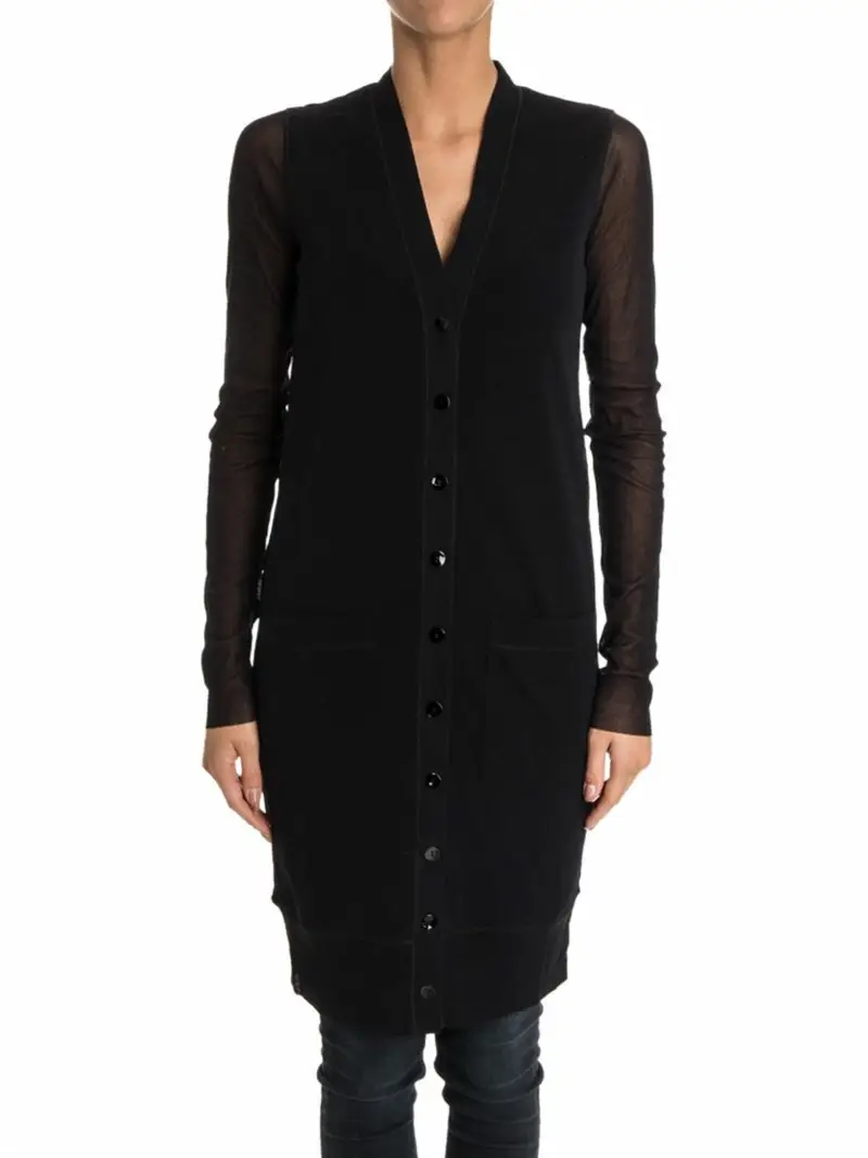 FUZZI Cardigan Nero 3310832