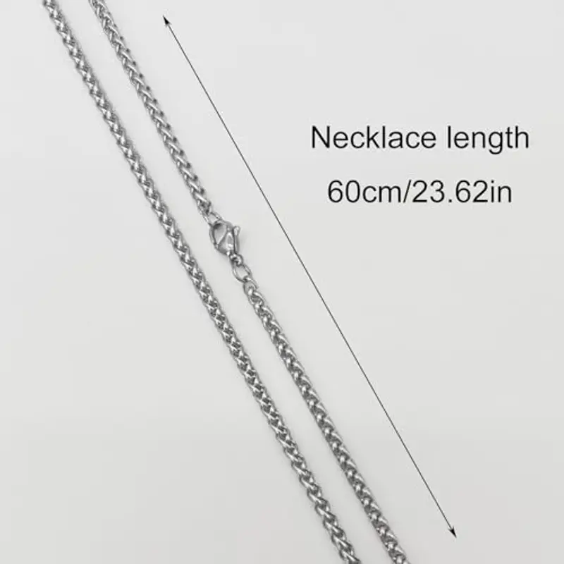 FYFLYMT Collana Stray Kids per Concerti Kpop - Collana in Acciaio Inossidabile Unisex - Ideale per Compleanni e Fan Stray Kids- Regalo Originale per Ragazzi e Collezionisti miniatura 3