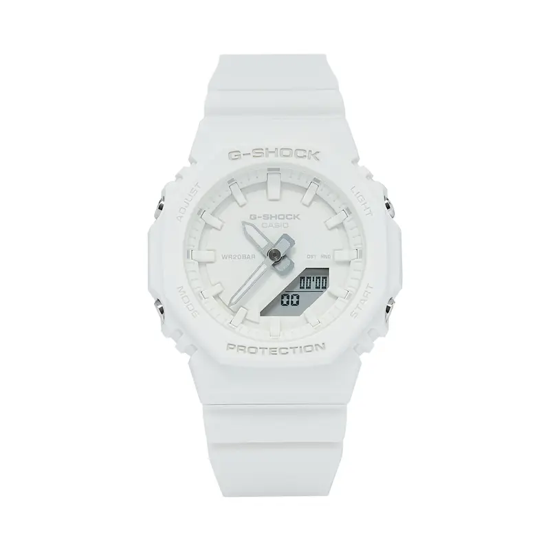 Orologio G-Shock Time On Tone GMA-P2100-7AER Bianco