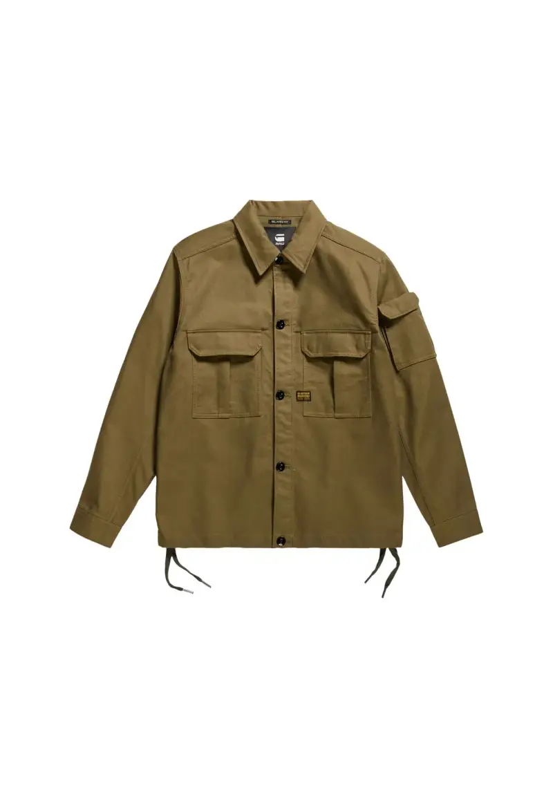 2 Pocket Relaxed Shirt - M / Verde