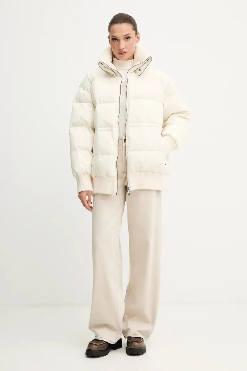 camicia a maniche lunghe 0 colore beige D26905.E136 miniatura 2