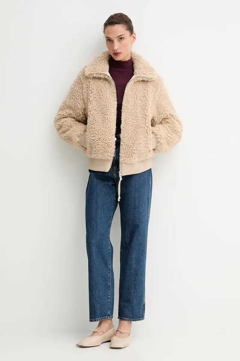 camicia a maniche lunghe 0 colore granata D26905.E136 miniatura 3