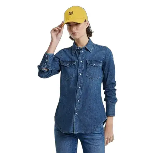 Camicia a maniche lunghe slim donna G-Star Western