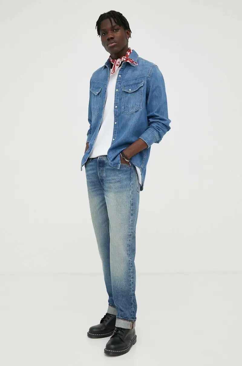 G-Star Jeans Uomo Blu 3132054 miniatura 2