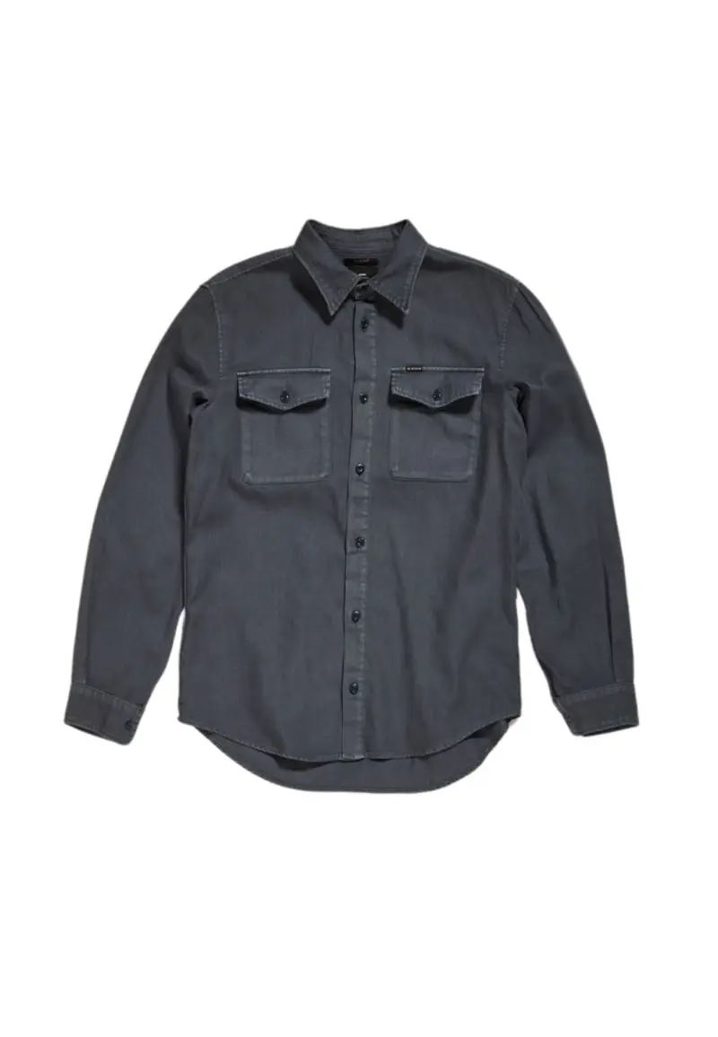 Camicia Marine slim shirt - S / Blu