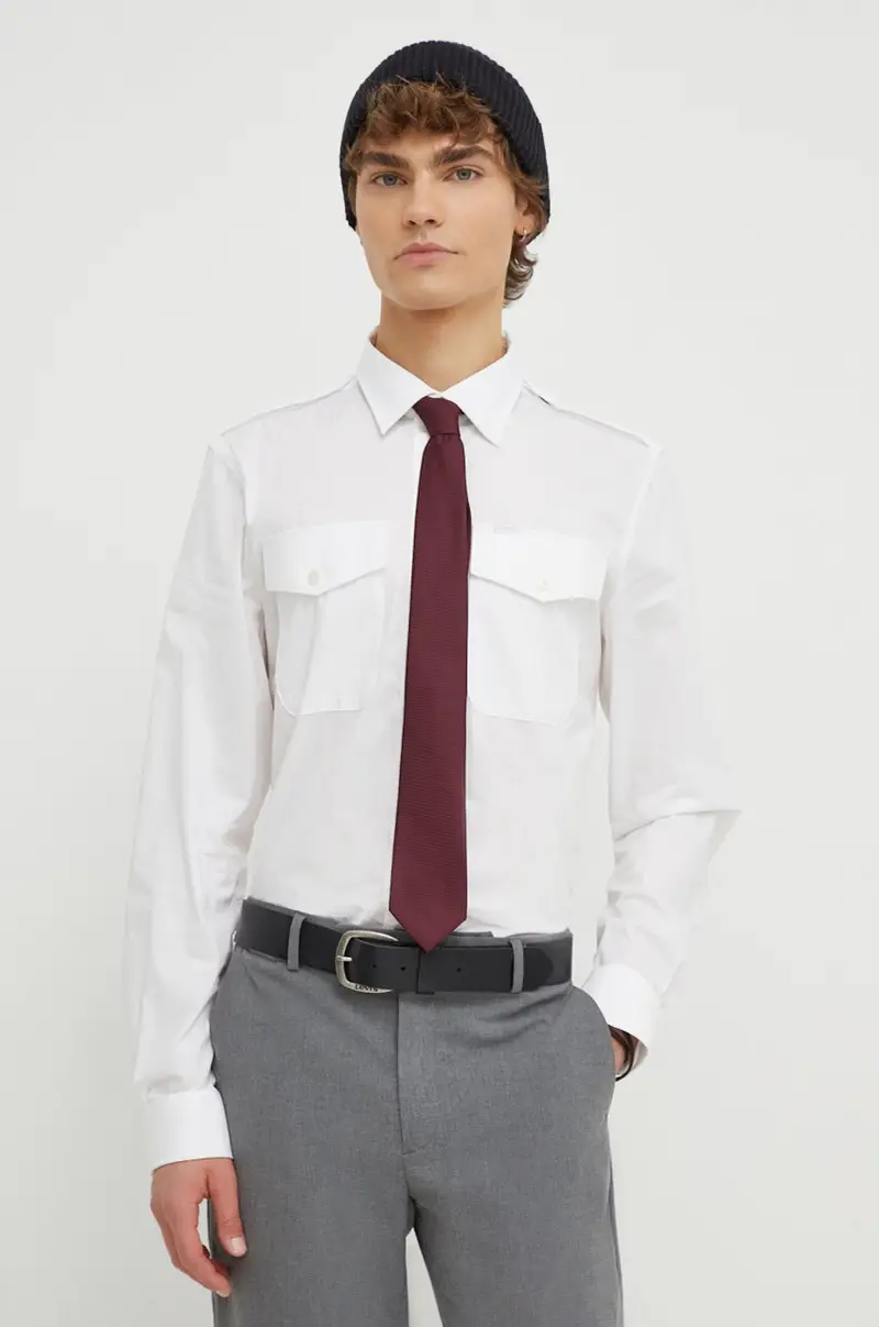 camicia uomo colore bianco