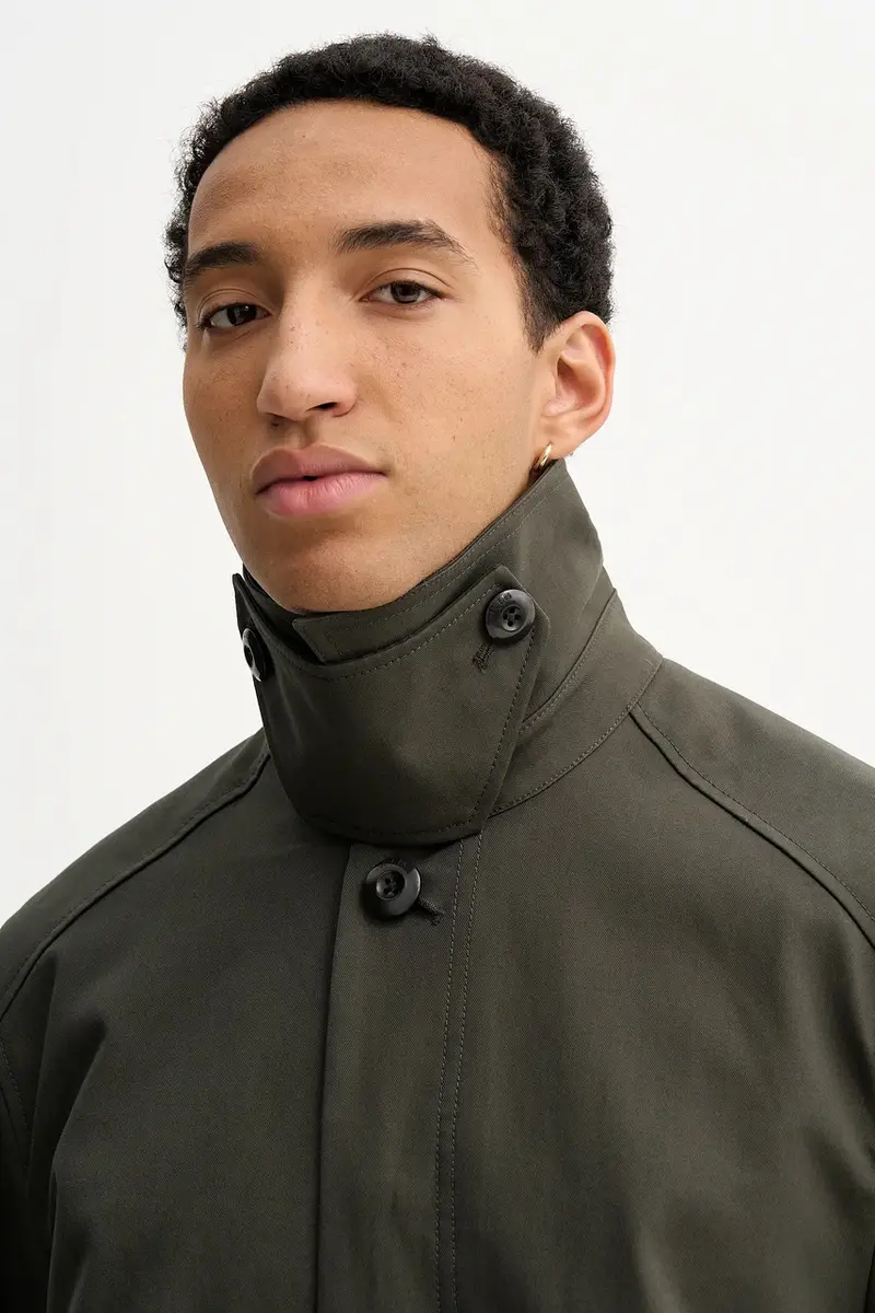 cappotto in cotone 0 Nifous Verde miniatura 4