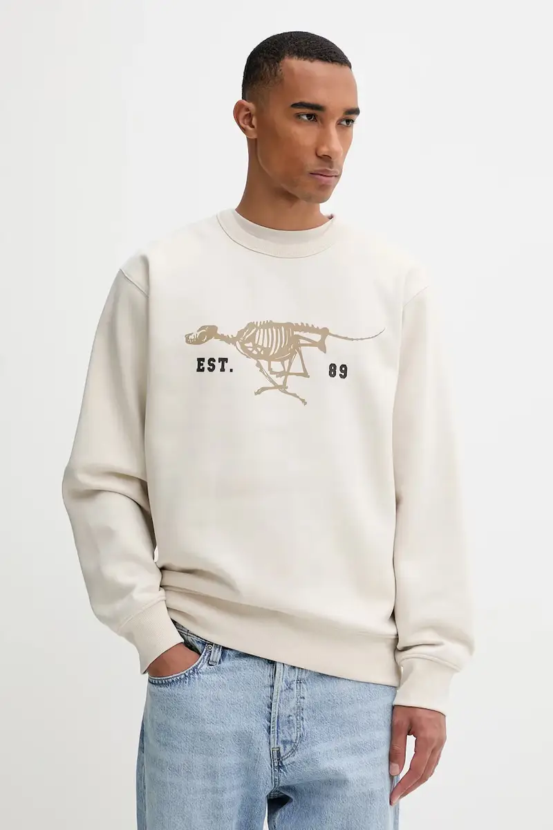 felpa 0 uomo colore beige D27095.D733 miniatura 3