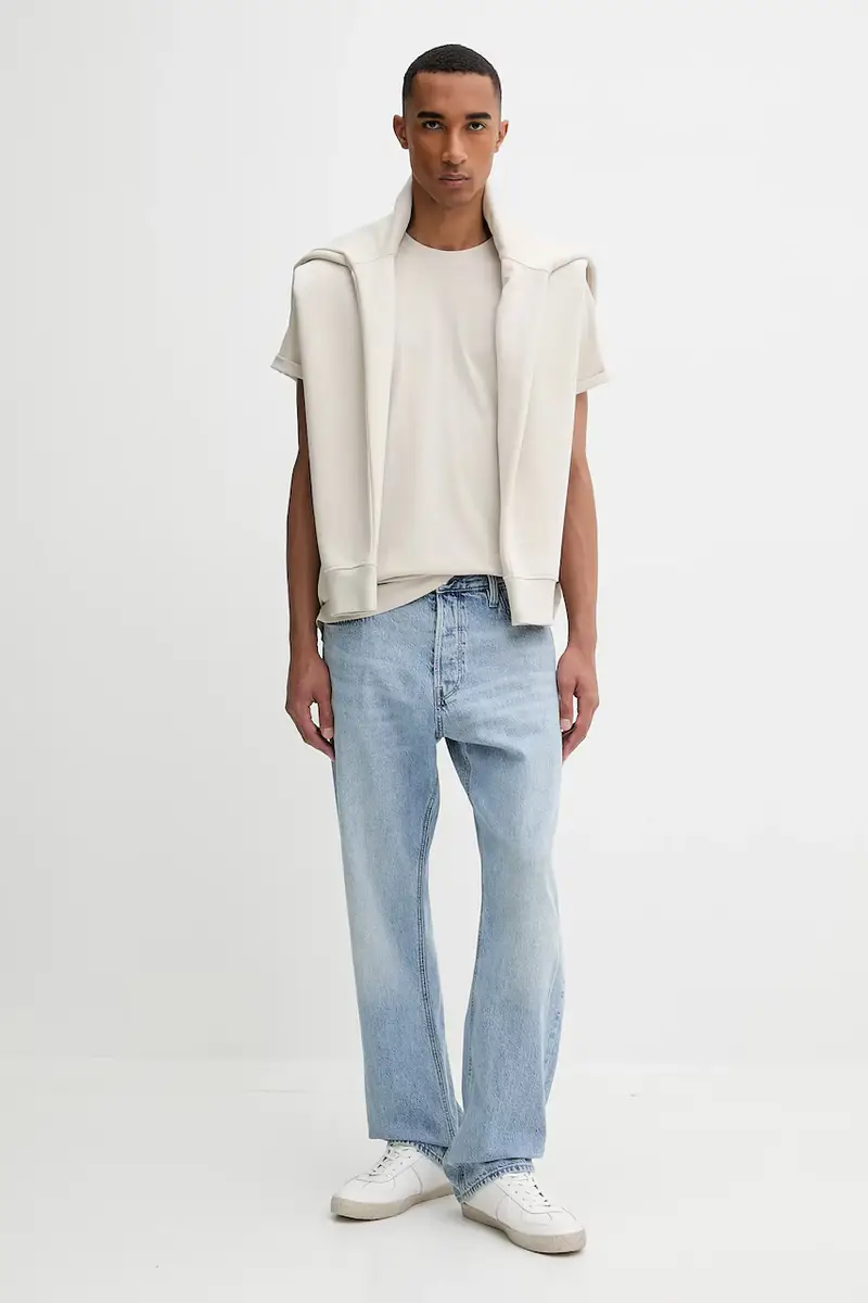 felpa 0 uomo colore beige D27095.D733 miniatura 4