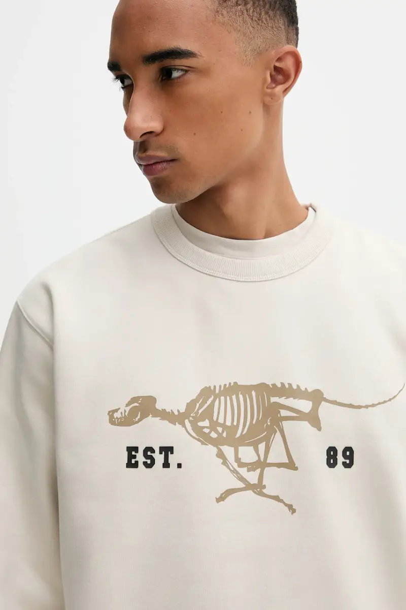 felpa 0 uomo colore beige D27095.D733 miniatura 5