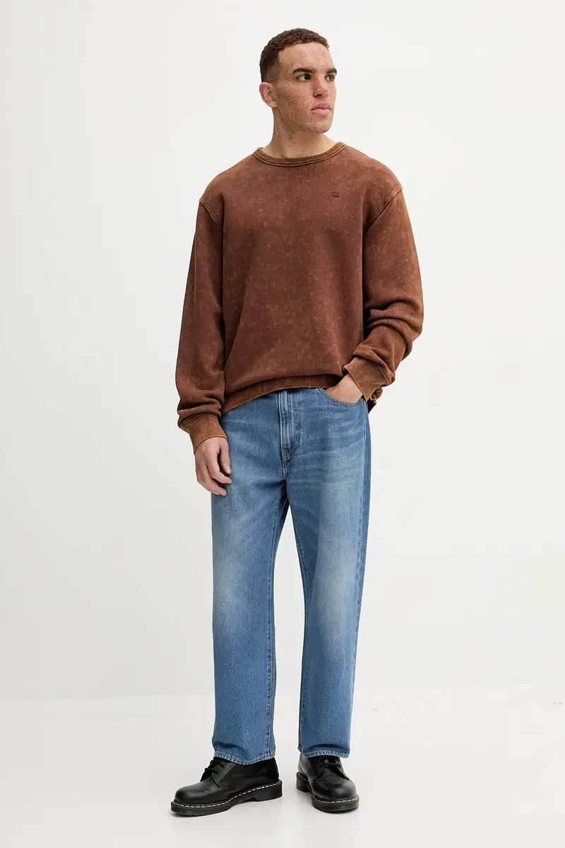 felpa 0 uomo colore marrone D27082.D575 miniatura 2