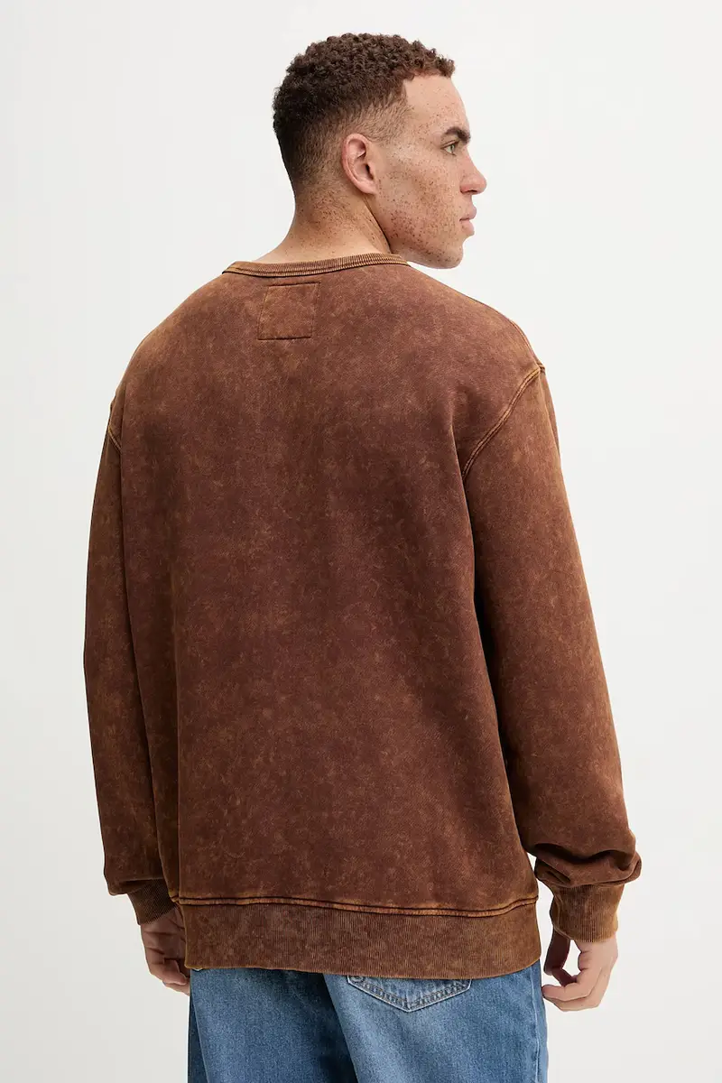 felpa 0 uomo colore marrone D27082.D575 miniatura 3