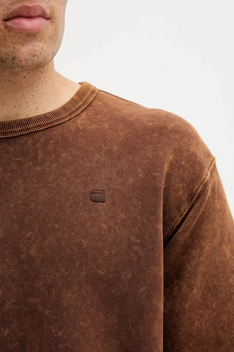 felpa 0 uomo colore marrone D27082.D575 miniatura 5