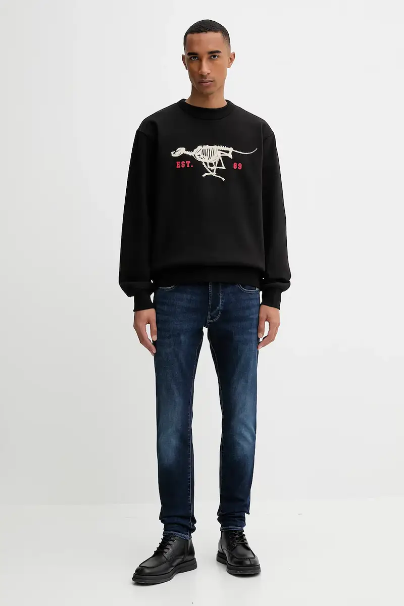 felpa 0 uomo colore nero D27095.D733 miniatura 2