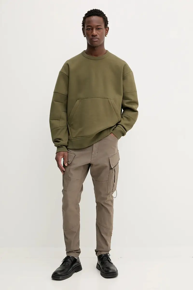 felpa 0 uomo colore verde D27088.D733 miniatura 2