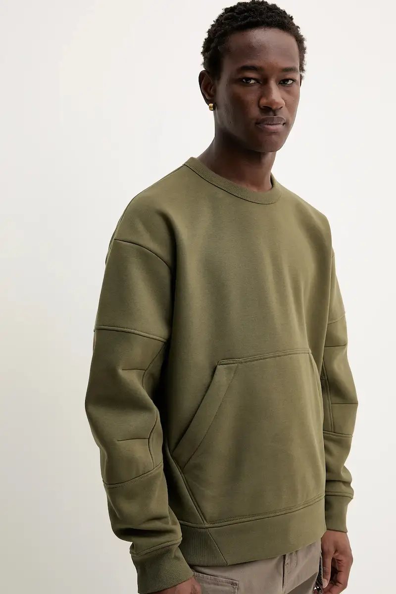 felpa 0 uomo colore verde D27088.D733 miniatura 4