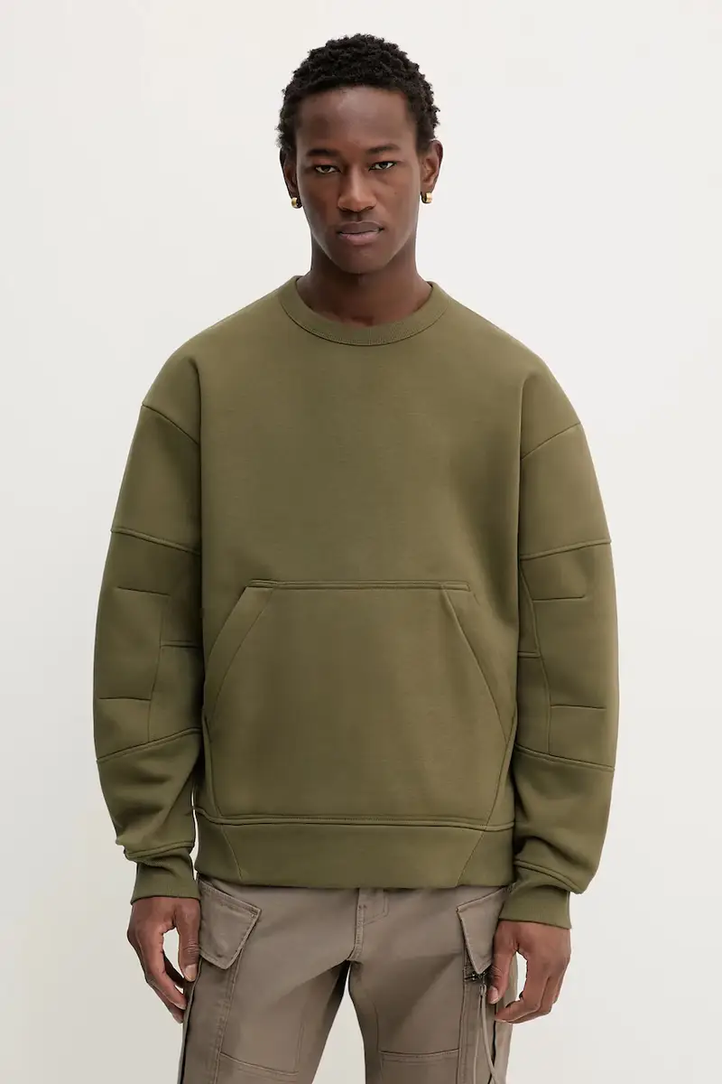 felpa 0 uomo colore verde D27088.D733