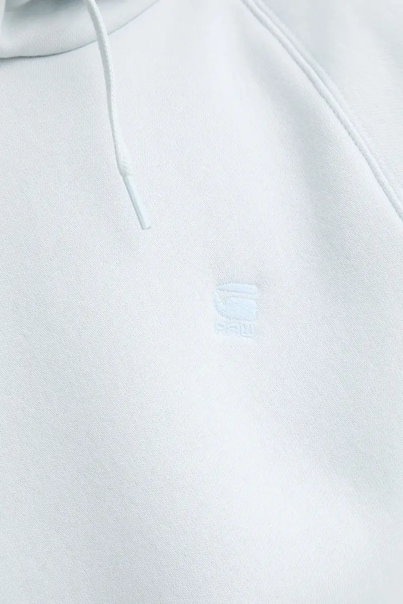 felpa colore grigio con cappuccio D21255-C235 Blu miniatura 5