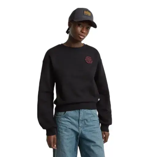 Felpa da donna G-Star Circle GR Loose