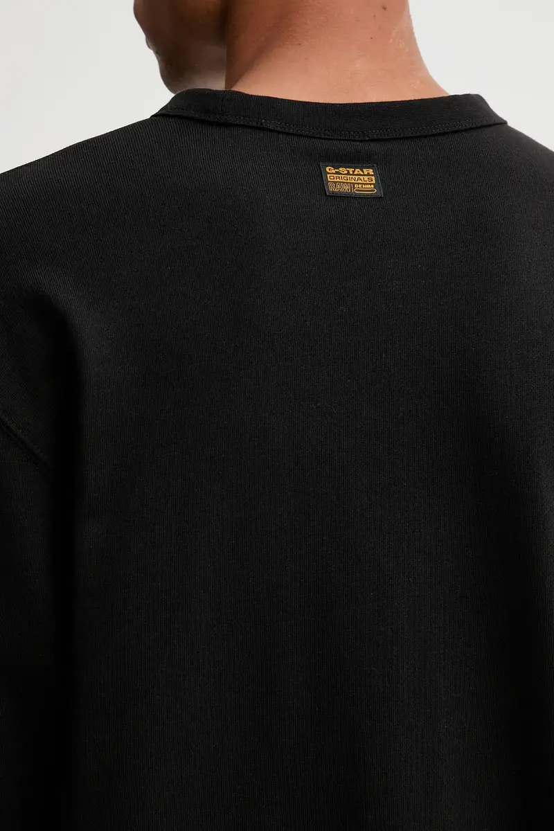 felpa in cotone 0 uomo colore nero D27094.E209 miniatura 5