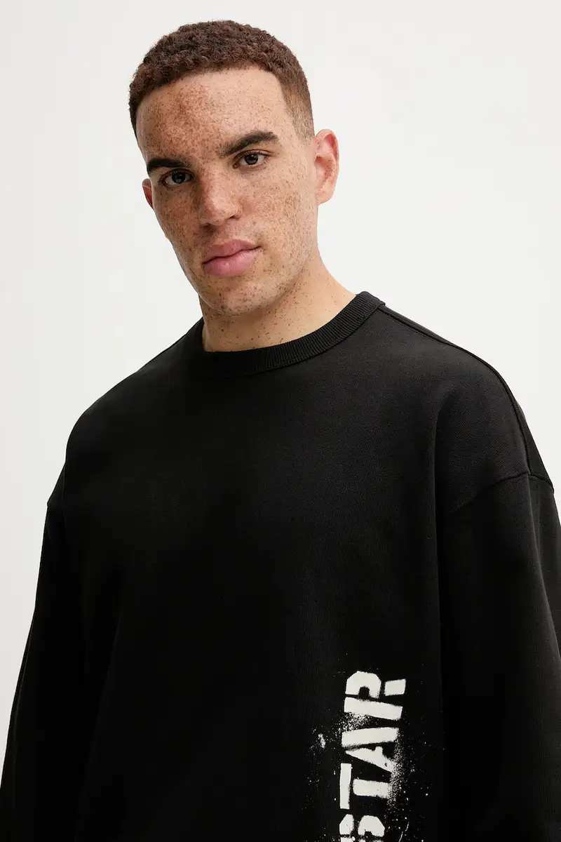 felpa in cotone 0 uomo colore nero D27096.E124 miniatura 4