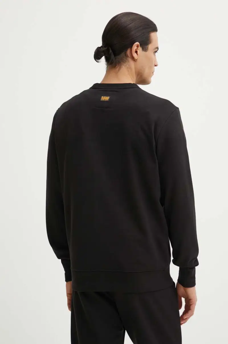 felpa uomo colore nero D25121-D566 miniatura 3